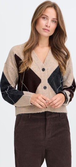 B.YOUNG Osmilla Cardigan Flerfarget M