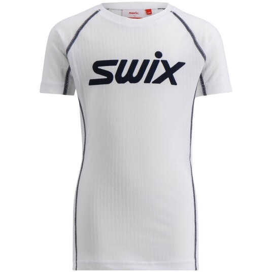 Swix Racex Classic Short Sleeve M Bright White/dark Navy S