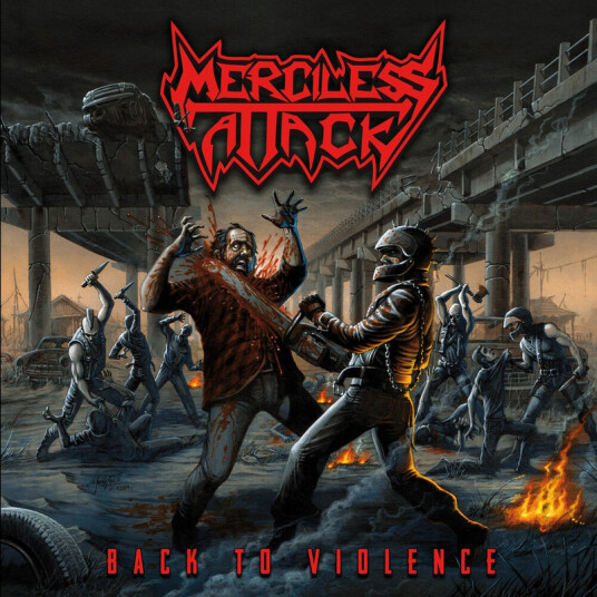 Merciless Attack Back To Violence CD