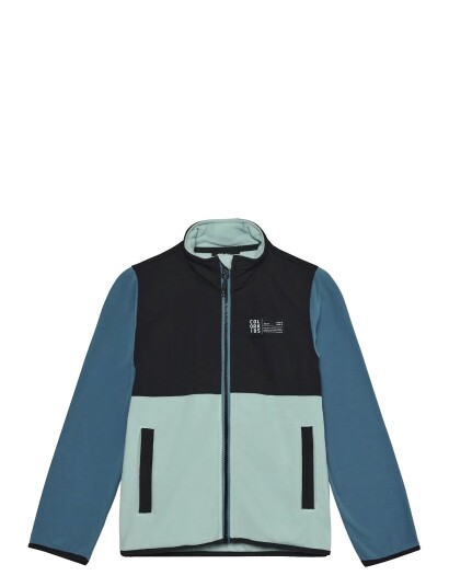 Color Kids Fleece Jacket Blue 98