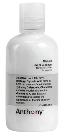 Anthony Glycolic Facial Cleanser 100ml