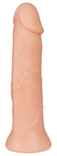 Willie City Realistisk Dildo med Sugekopp 18 cm    - Beige
