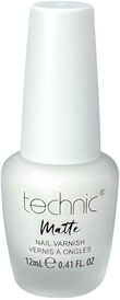 TECHNIC Matte Nail Polish White 12 ml.