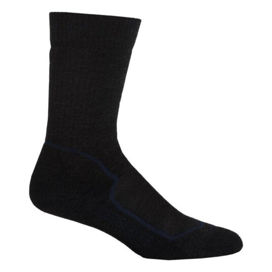 Icebreaker  Mens Hike+ Medium Crew, F30 Jet/Planet/Black, L