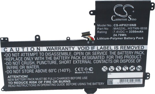 Batteri til HP SlateBook 101 etc