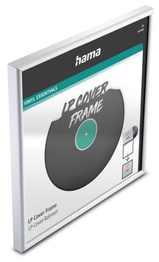 Hama 00181446 Aluminium Glass Hvit Enkel Bilderamme Vegg 31,5 X 31,5 Cm Firkant