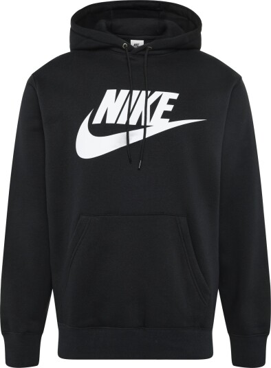 Nike Nike Club Logo Hoodie   Black   L