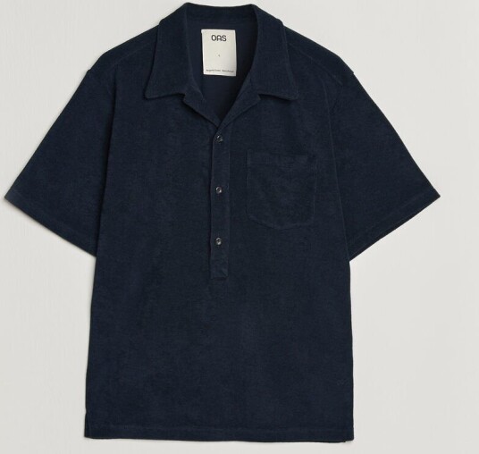 OAS Novo Regular Fit Terry Polo Dark Blue OAS Novo Regular Fit Terry Polo Dark Blue