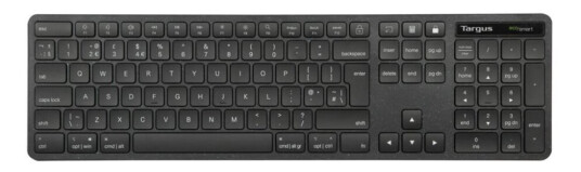 Targus EcoSmart Full Size USB Tastatur med Antimikrobiell Beskyttelse - QWERTY Nordisk Svart