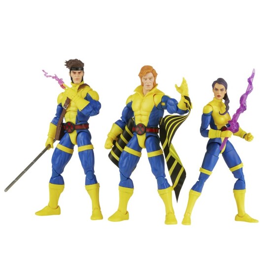 Marvel Legends XMen 60Årsjubileum Figursett GambitBansheePsylocke