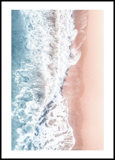 Sand and Waves Plakat Plakat / 100x150cm