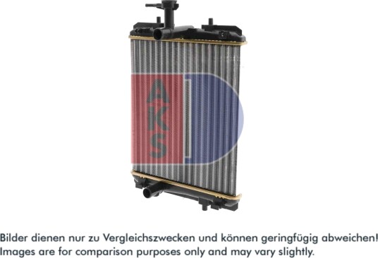 AKS DASIS 160093N Radiator motorkjøling
