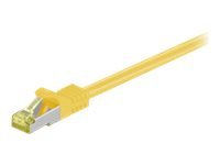 MicroConnect - Nettverkskabel - RJ-45 (hann) til RJ-45 (hann) - 10 m - SFTP, PiMF - CAT 7 - gul