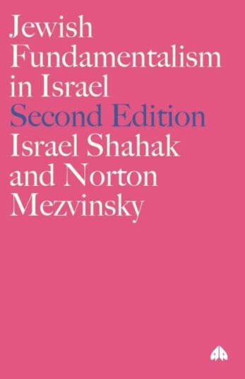 Jewish Fundamentalism in Israel Jewish Fundamentalism in Israel