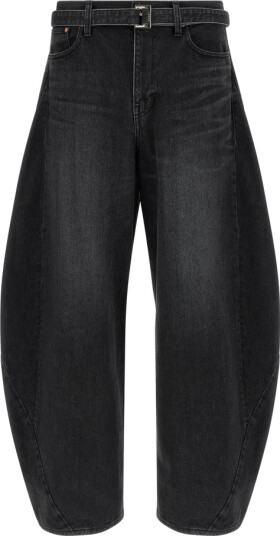 Sacai Dame Jeans Svart L, Sacai Dame Jeans Svart L,