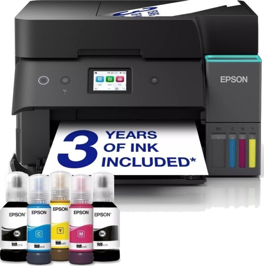 Epson EcoTank ET-4950 Multifunksjonsskriver A4 med Wi-Fi og Høy Kvalitet Epson EcoTank ET-4950 Multifunksjonsskriver A4 med Wi-Fi og Høy Kvalitet
