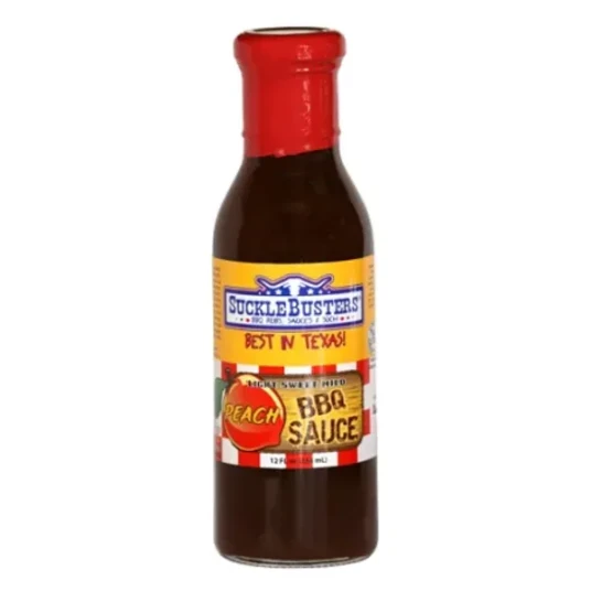 SuckleBusters Peach BBQ Sauce | Søt Fersken Grillsaus SuckleBusters Peach BBQ Sauce | Søt Fersken Grillsaus