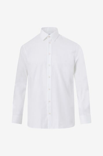 Selected HOMME - Skjorte slhRegethan Shirt LS Classic - Hvit