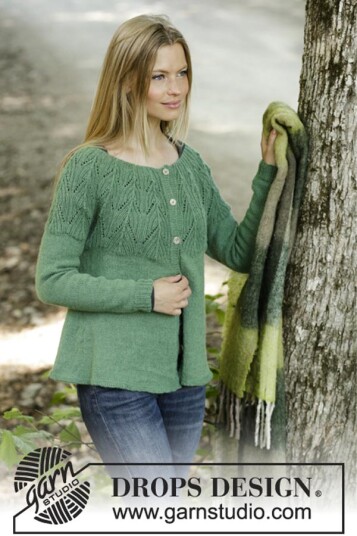 Drops 196 27 Green echo jakke