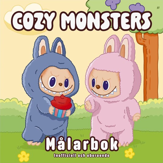 Tukan Förlag Cozy Monsters Fargeleggingsbok