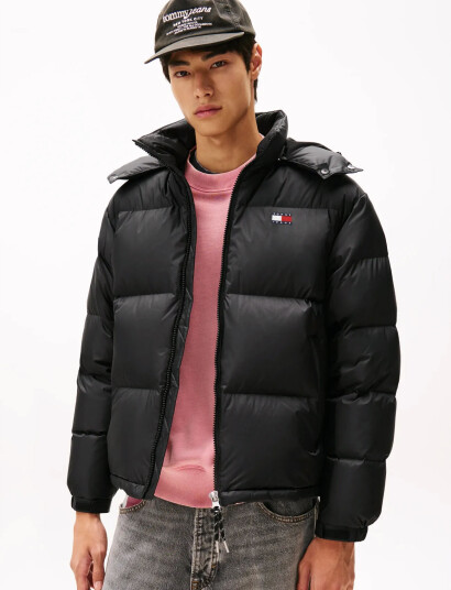 Tommy Jeans Tjm Alaska Down Puffer Ext - Black - XL Tommy Jeans Tjm Alaska Down Puffer Ext - Black - XL