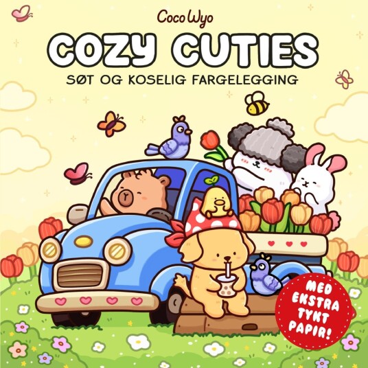 Cozy Cuties Søt og Koselig Fargelegging