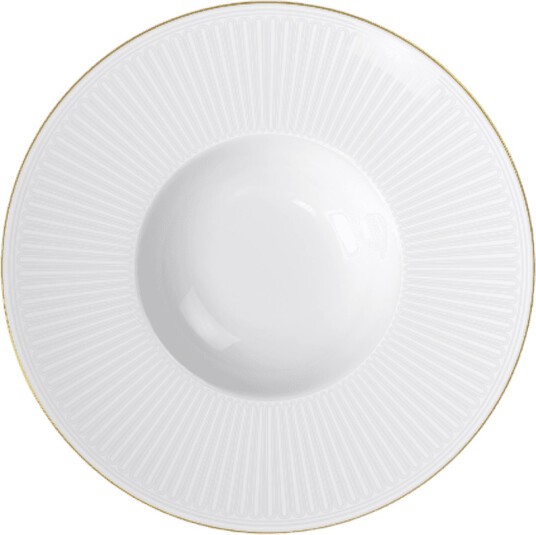 Villeroy & Boch Château Septfontaines dyp tallerken Ø 29 x 4,5 cm Hvit-gull