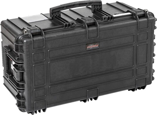 EXPLORER 7635 Flightcase med skuminnlegg - 760x400x350mm - Svart EXPLORER 7635 Flightcase med skuminnlegg - 760x400x350mm - Svart