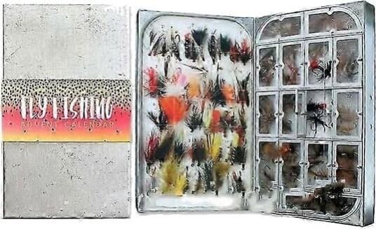 Fluefiske Julekalender 24 Dager Med Fiske Advent Fiskeagn Julekalender 2026