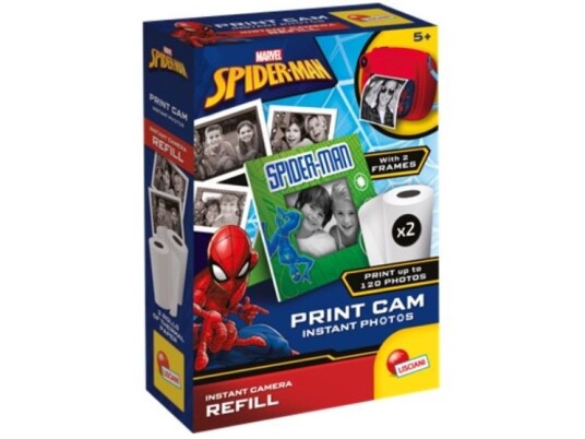 Lisciani Spiderman Fotoruller til Print Cam 2 stk