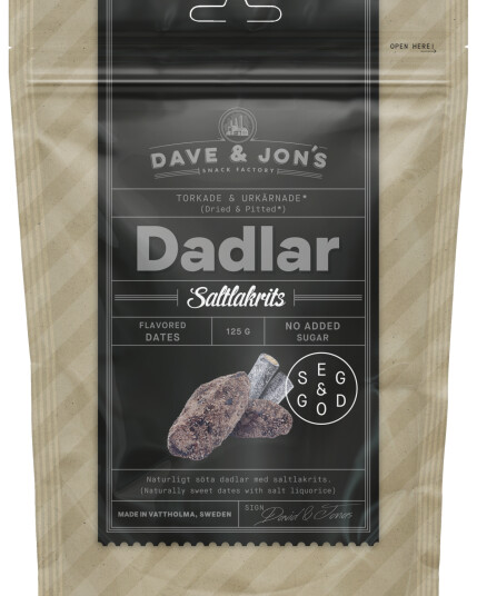 Dave & Jon's Salt Lakris Dadler 125g