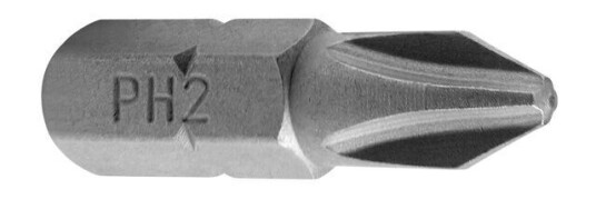 Ironside 201632 Bits phillips, 1/4", 25 mm, 10-pakning PH1