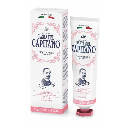 Pasta Del Capitano Tannkrem Sensitive 75 Ml Pasta Del Capitano Tannkrem Sensitive 75 Ml