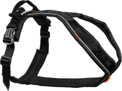 Non-stop Dogwear Line Grip Hundesele med Håndtak - Svart