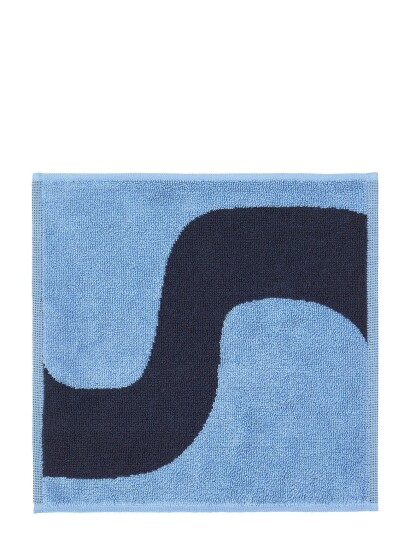 Marimekko Seireeni Mini Towel 30X30Cm Blue Marimekko Home LT.BLUE, DK.BLUE 30X 30CM