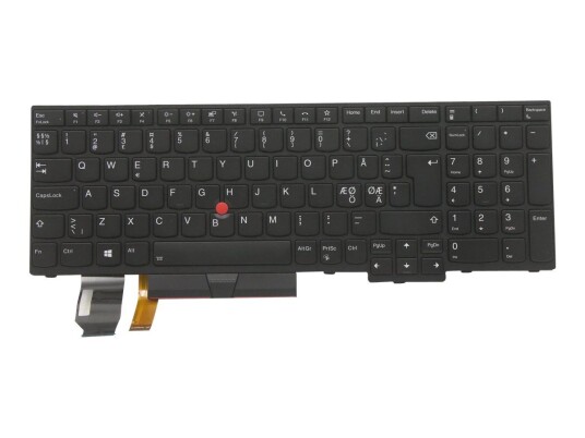 Lenovo Lite-On - erstatningstastatur for bærbar PC - med Trackpoint, UltraNav - QWERTY - Nordisk - svart Inn-enhet Lenovo Lite-On - erstatningstastatur for bærbar PC - med Trackpoint, UltraNav - QWERTY - Nordisk - svart Inn-enhet