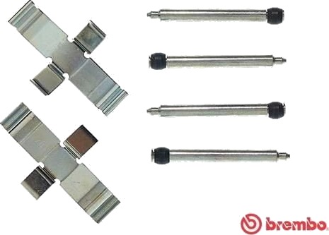 BREMBO A 02 268 Monteringssett, bremseklosser