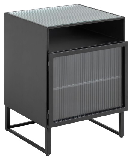 Kave Home Trixie Sengebord - Sort, 45x58 Unoliving 1616722-01-0 1616725-01-0