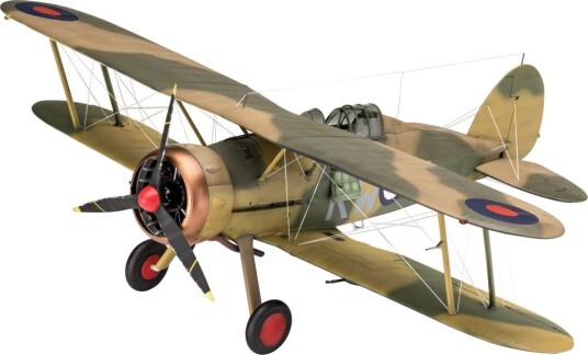 Revell Gloster Gladiator Mk.II Modellfly Byggesett 1:32