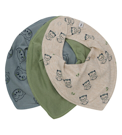 Pippi Bandana 3-pakning bly Pippi Bandana 3-pakning bly