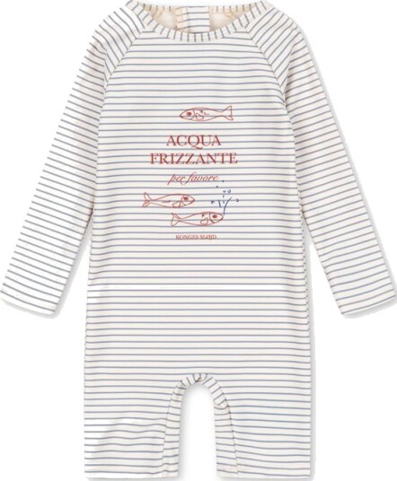Konges Sløjd Aster UV drakt Stripe Bluie (86 / 1,5 år)