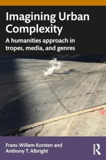 Imagining Urban Complexity