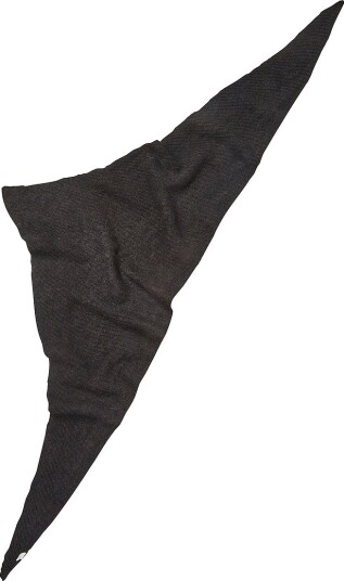 Becksöndergaard Skjerf Alpaca wool Triangle Scarf Svart