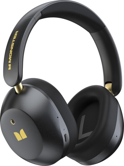 Monster Persona 6th Bluetooth-hodetelefoner med ANC Svart