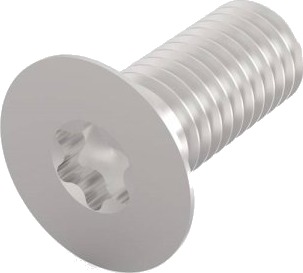 Schroff Senkhodeskruer Med Torx Hode Senkschr M5x12 Torx 100 Stk 24560183 24560183