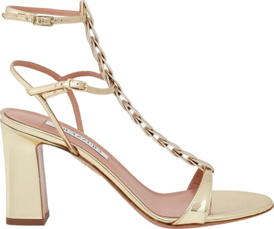 Aquazzura Dame Sko Gul 39 EU,