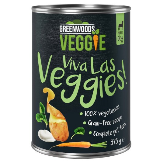 Greenwoods Veggie Joghurt Potet Gulrot Og Spinat 24 X 375 G