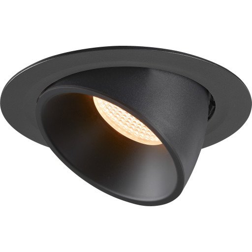 Slv Numinos Gimble Xl Innsunket Spotlight 1 Ampuller 2700 K 3300 Lm Sort