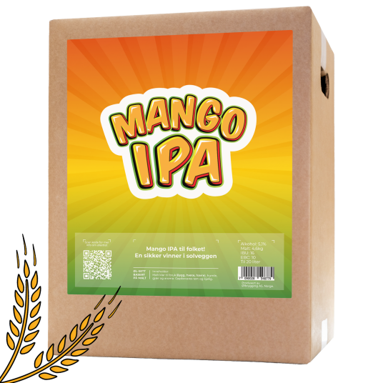 Ølbrygging As Mango IPA allgrain ølsett Folkets favoritt!