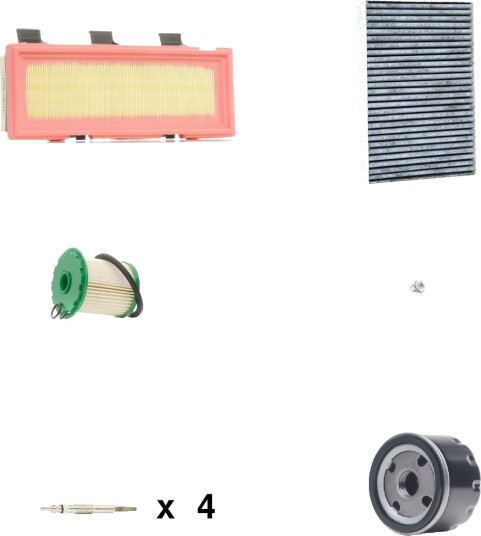 Servicepakke RIDEX 4682P7894